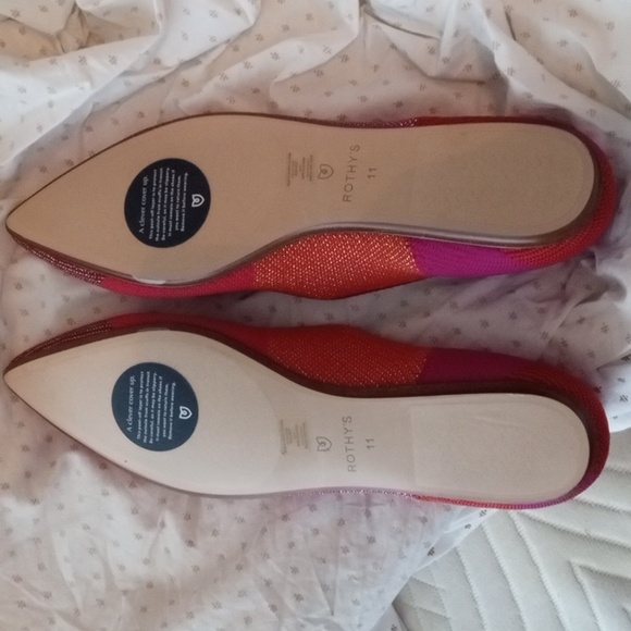 Rothys Point Flat NEVER WORN with STICKERS still on soles - Picture 4 of 8